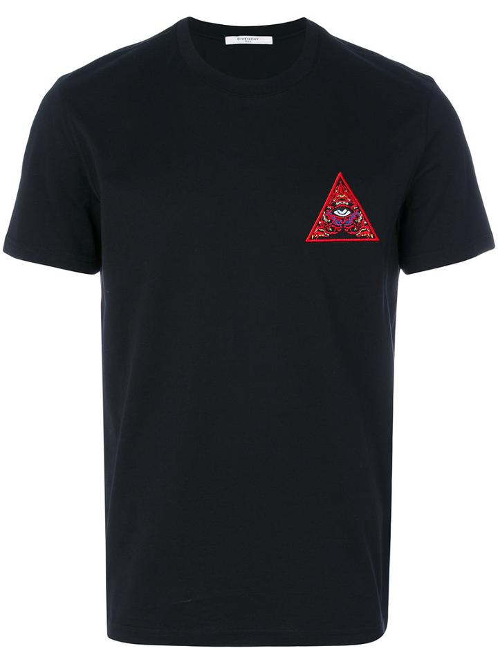 Givenchy - Cuban-fit Realize Embroidered T-shirt - Men - Cotton/polyester - M, Black, Cotton/polyester
