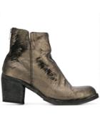 Officine Creative Agnes Ankle Boots - Metallic