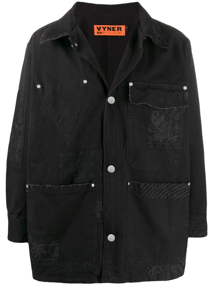 Vyner Articles Vyner Articles 2a08workerjacketbandanapatches Black