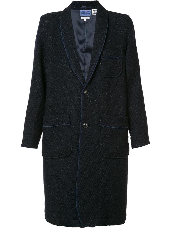 Blue Blue Japan Patch Pocket Coat, Men's, Size: Large, Cotton