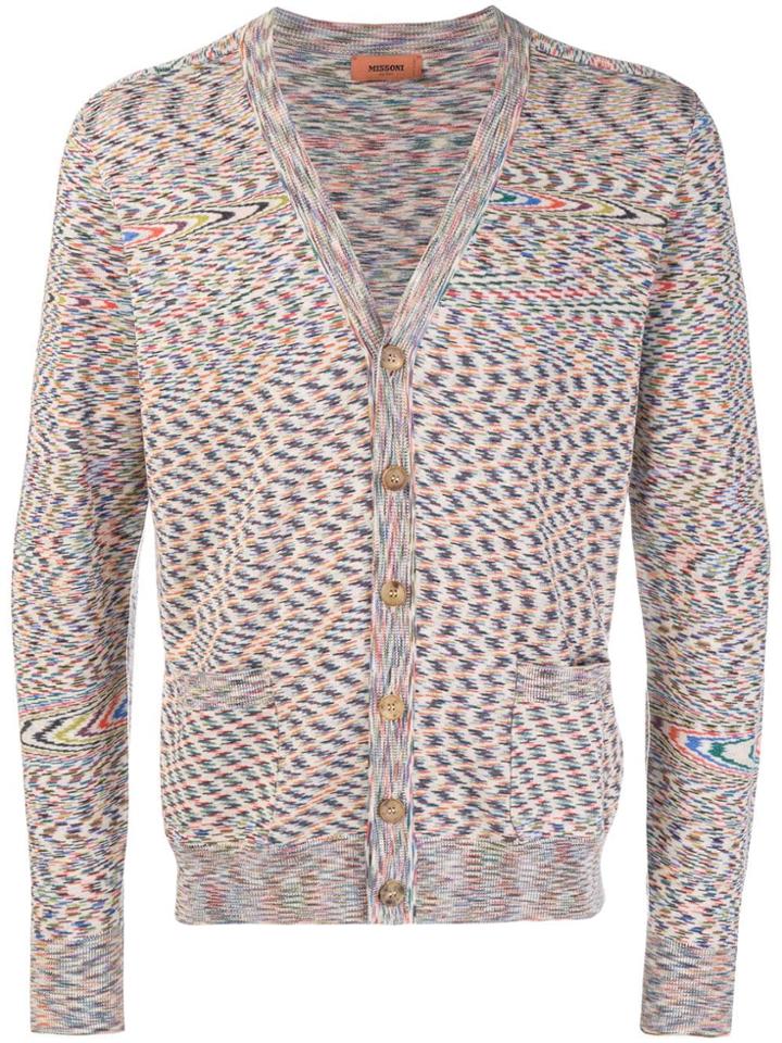 Missoni V-neck Cardigan - Neutrals