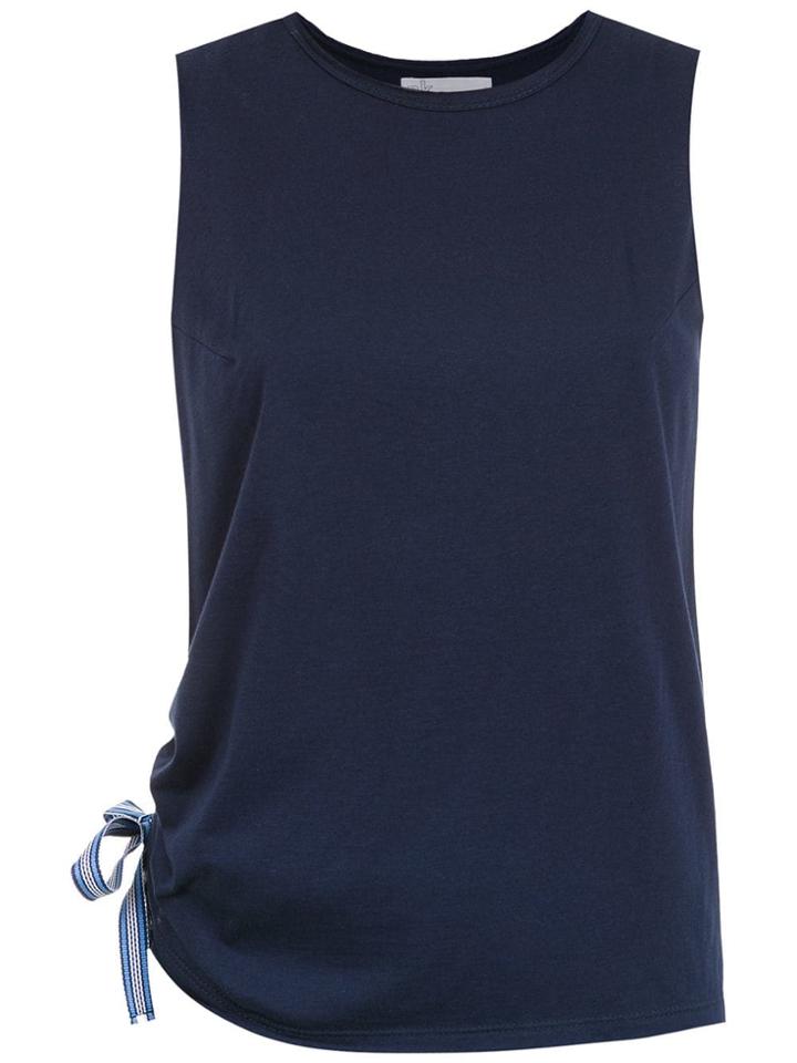 Nk Lace Up Top - Blue