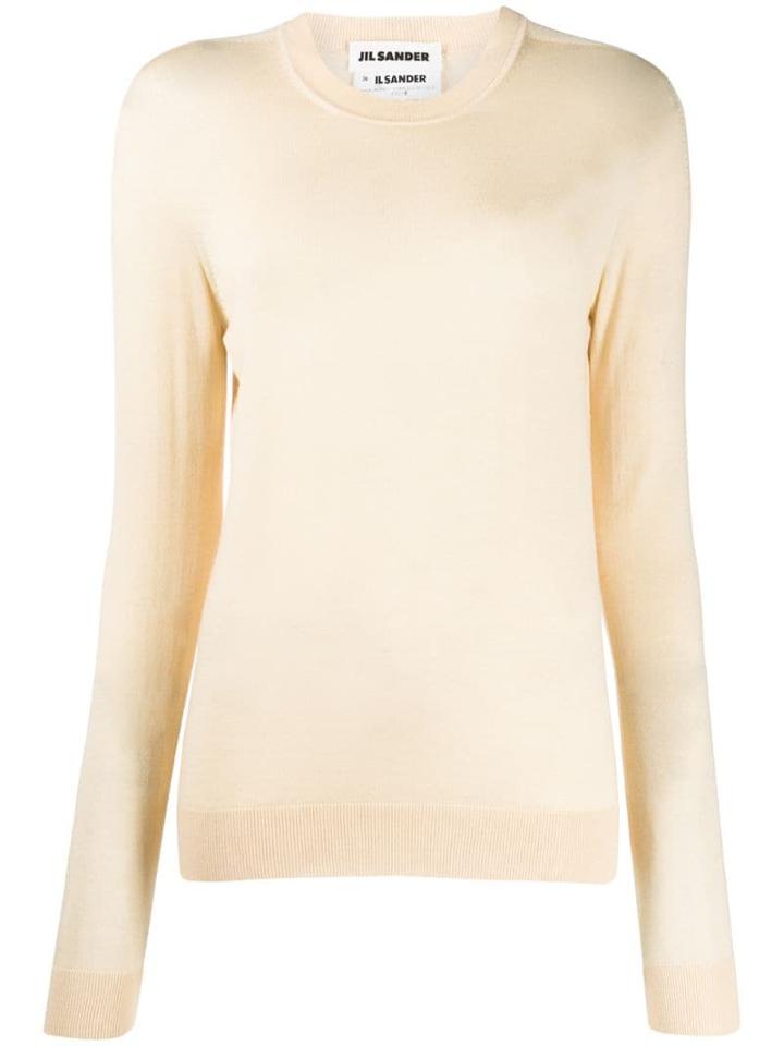 Jil Sander Classic Knit Jumper - Neutrals