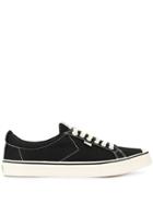 Cariuma Oca Low Stripe Contrast Thread Sneakers - Black
