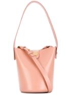 Sophie Hulme Mini Bucket Shoulder Bag - Nude & Neutrals