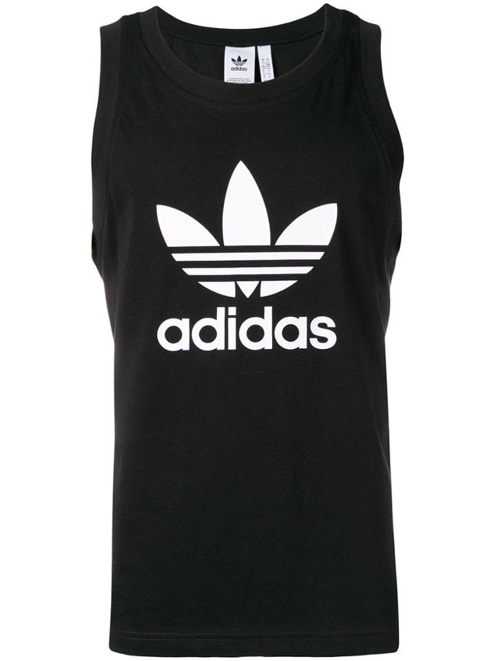 Adidas Trefoil Logo Tank Top - Black