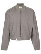 Fear Of God Cropped Bomber Jacket - Grey