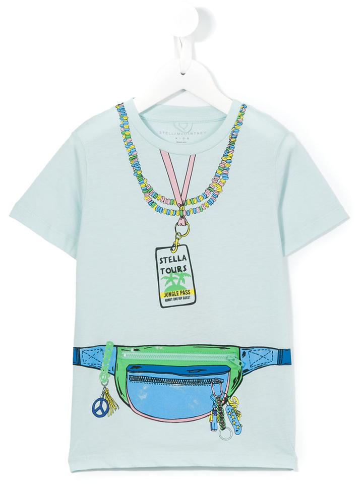 Stella Mccartney Kids Printed T-shirt, Girl's, Size: 12 Yrs, Green