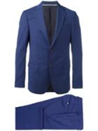 Z Zegna Two-piece Formal Suit, Men's, Size: 52, Blue, Wool/cupro