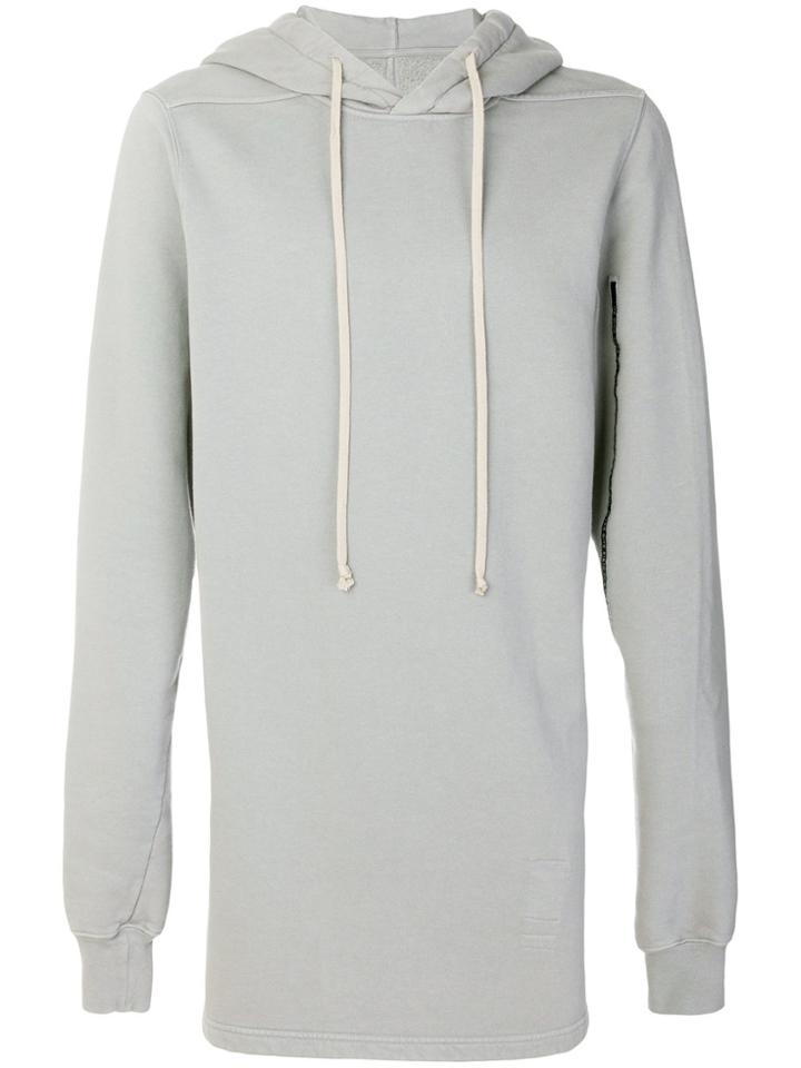 Rick Owens Drkshdw Drawstring Hoodie - Grey