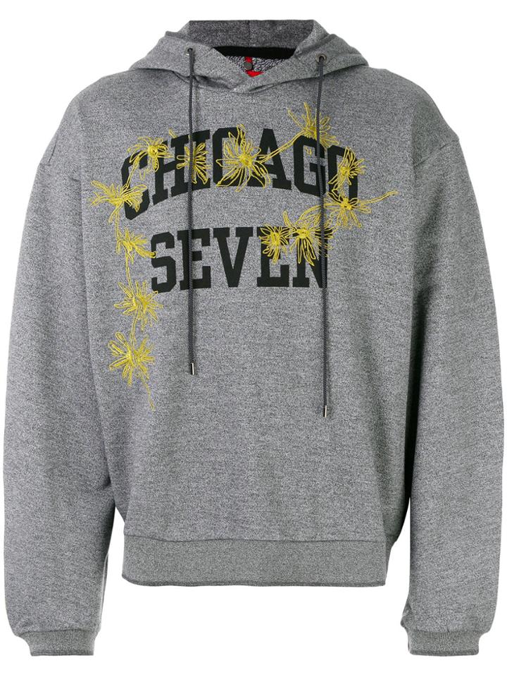 Oamc Chicago Seven Hoodie - Grey