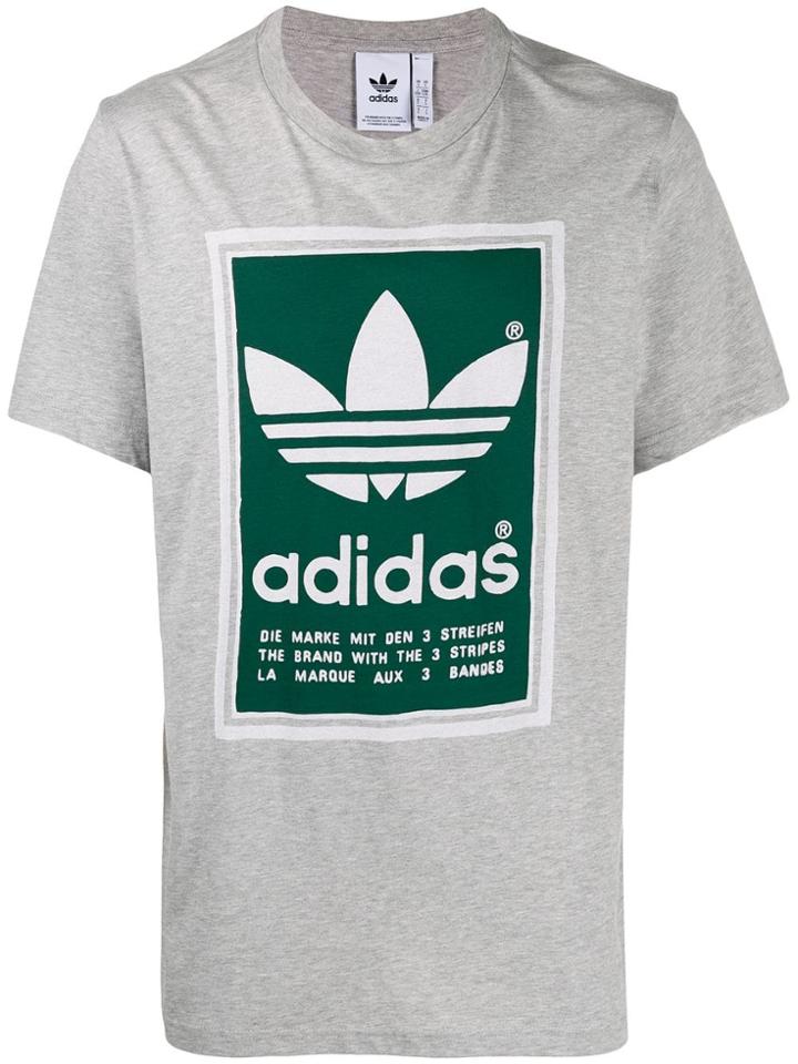 Adidas Filled Label T-shirt - Grey