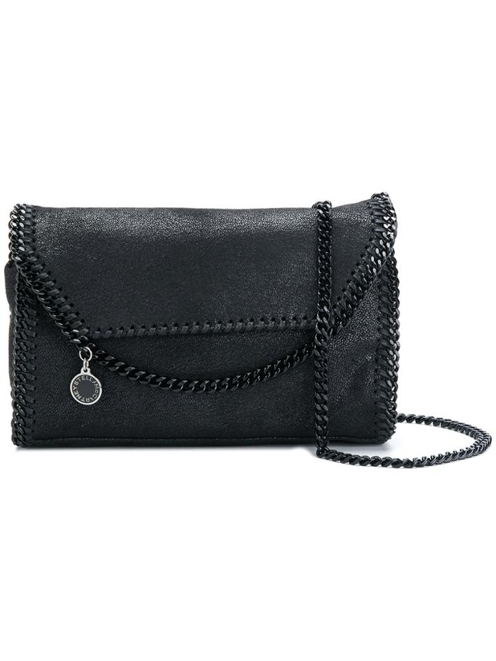 Stella Mccartney Falabella Foldover Shoulder Bag - Black