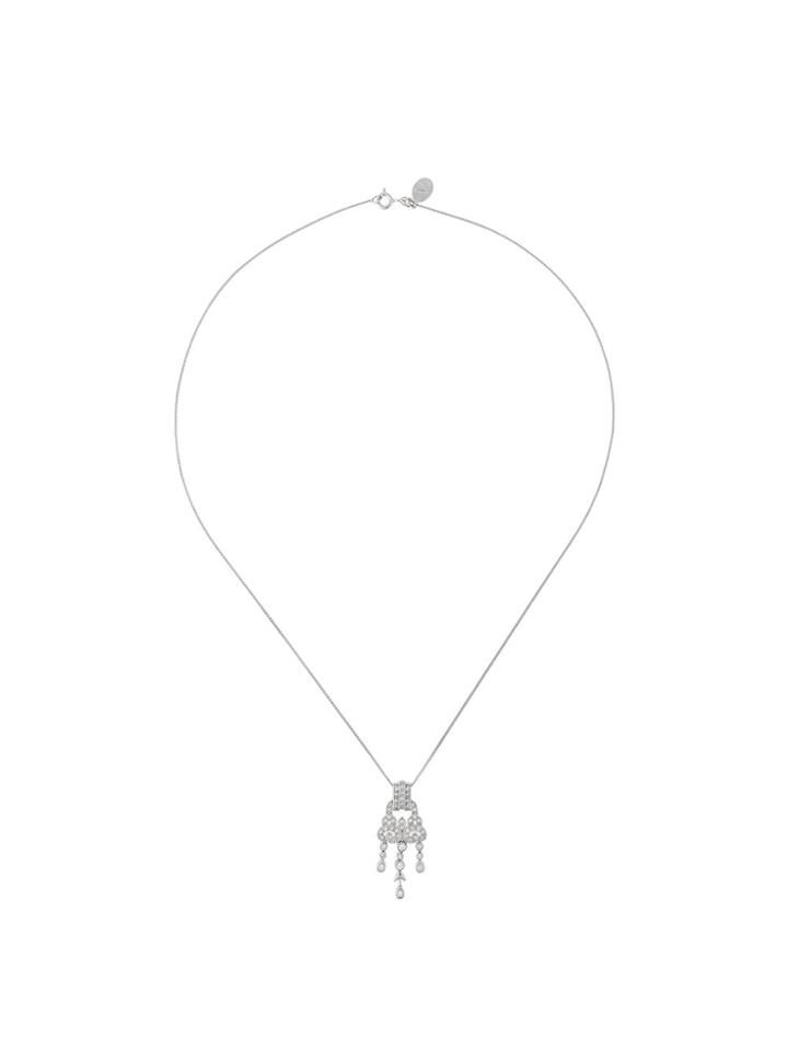 V Jewellery Gatsby Pendant Necklace - Metallic