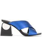 Kat Maconie Melody Criss-cross Mules - Blue