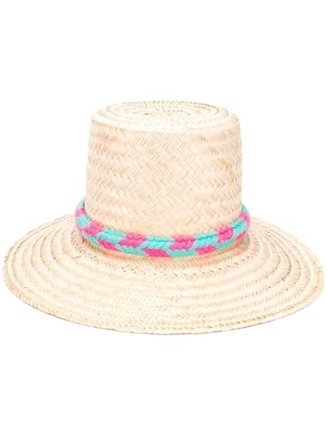 Folkloore Colombian Straw Hat - Neutrals