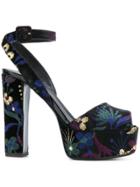 Giuseppe Zanotti Design Betty Shanghai Platform Sandals - Multicolour