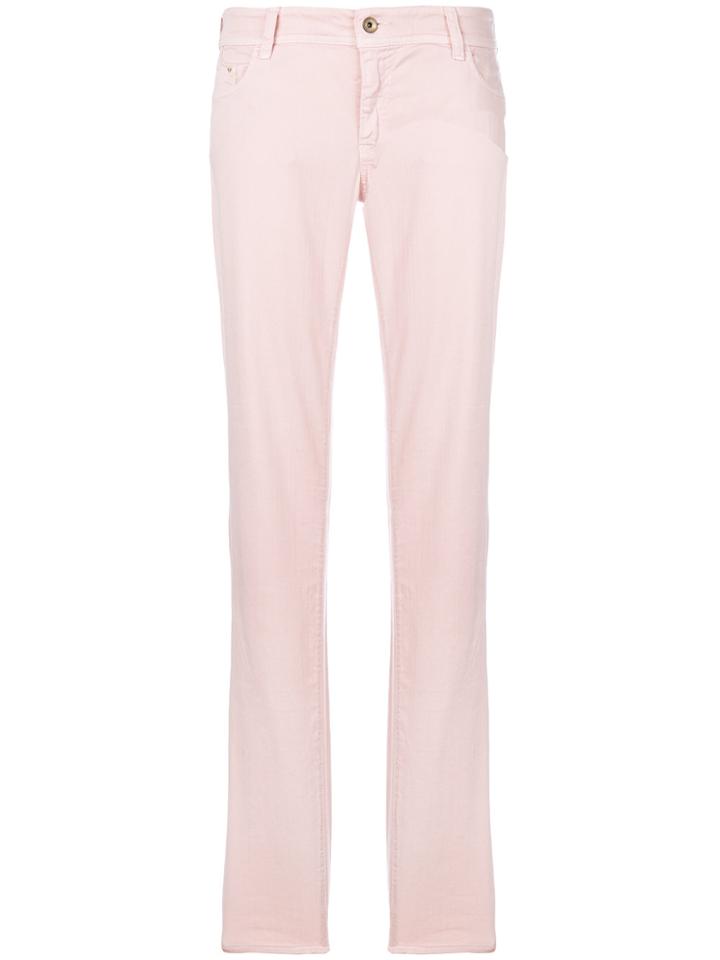 Armani Jeans Tapered Jeans - Pink & Purple