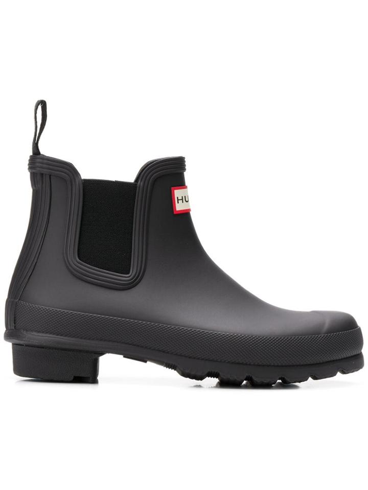 Hunter Ankle Length Wellies - Black