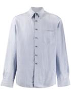 Giorgio Armani Pre-owned Pointed Collar Shirt - Blue