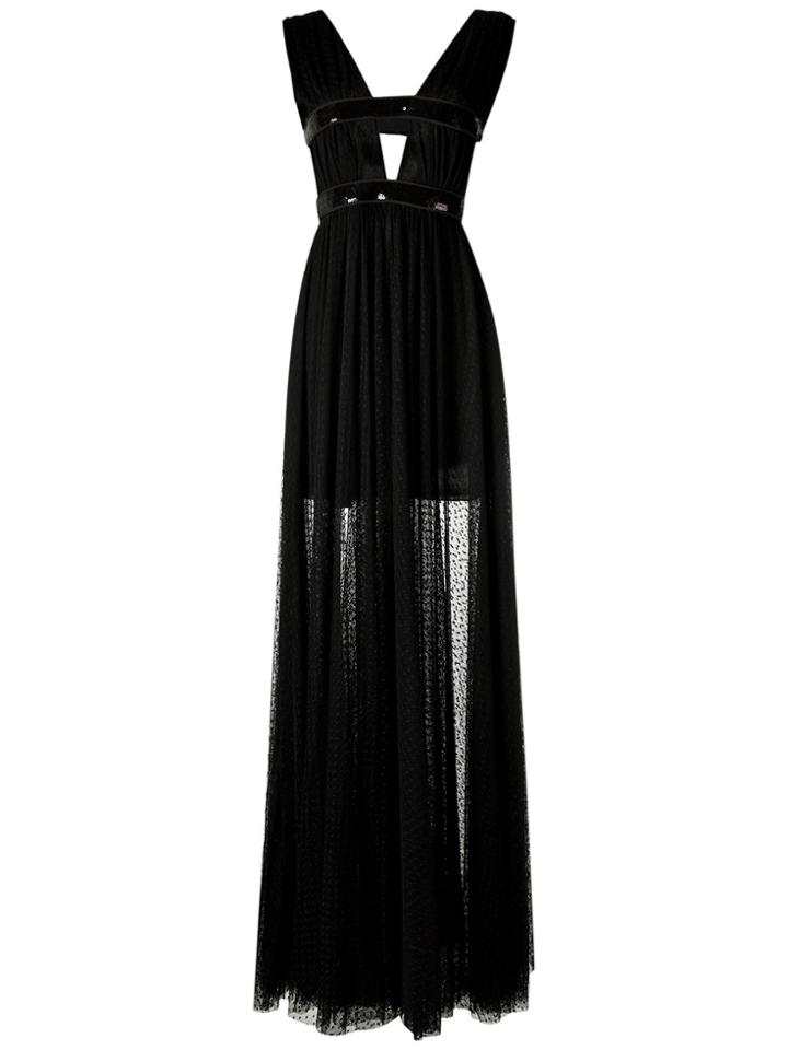 Reinaldo Lourenço Sheer Gown - Black