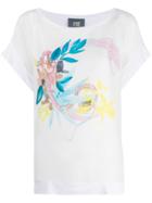 Cavalli Class Printed T-shirt - White