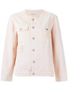 Osklen Twill Jacket - Pink & Purple