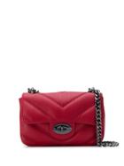 Marc Ellis Sauvage Quilted Crossbody Bag - Red