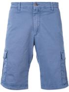 Cargo Shorts - Men - Cotton/spandex/elastane - 35, Blue, Cotton/spandex/elastane, Briglia 1949