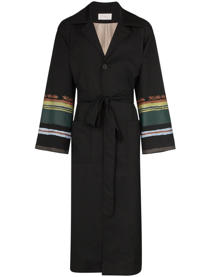 Linder Osyden Single-breasted Coat - Black