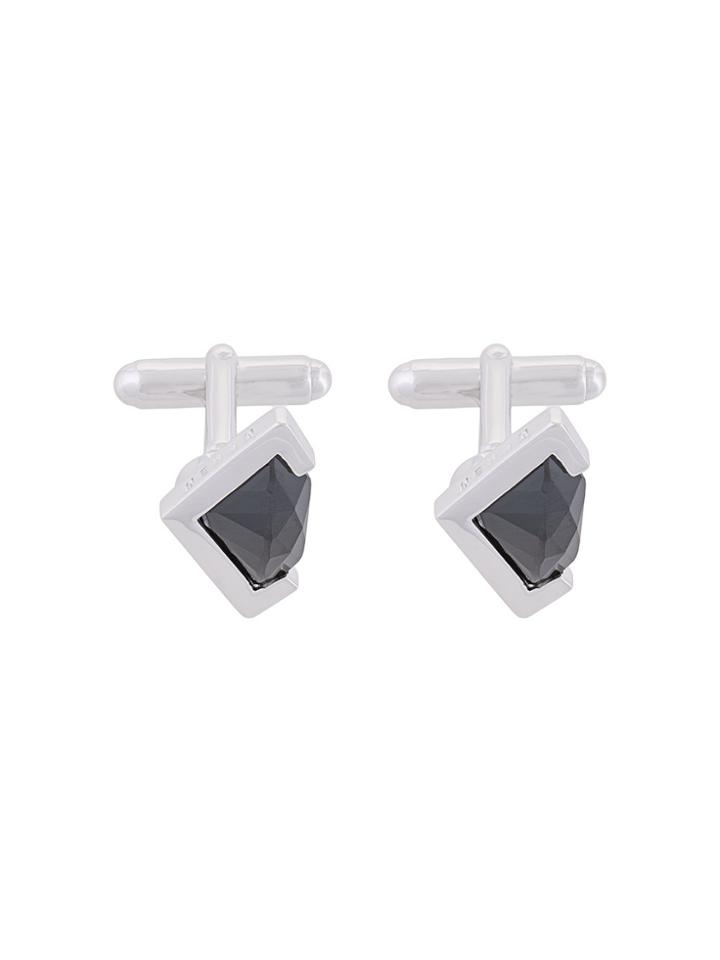 Mehem Diamond Shaped Cufflink - Metallic