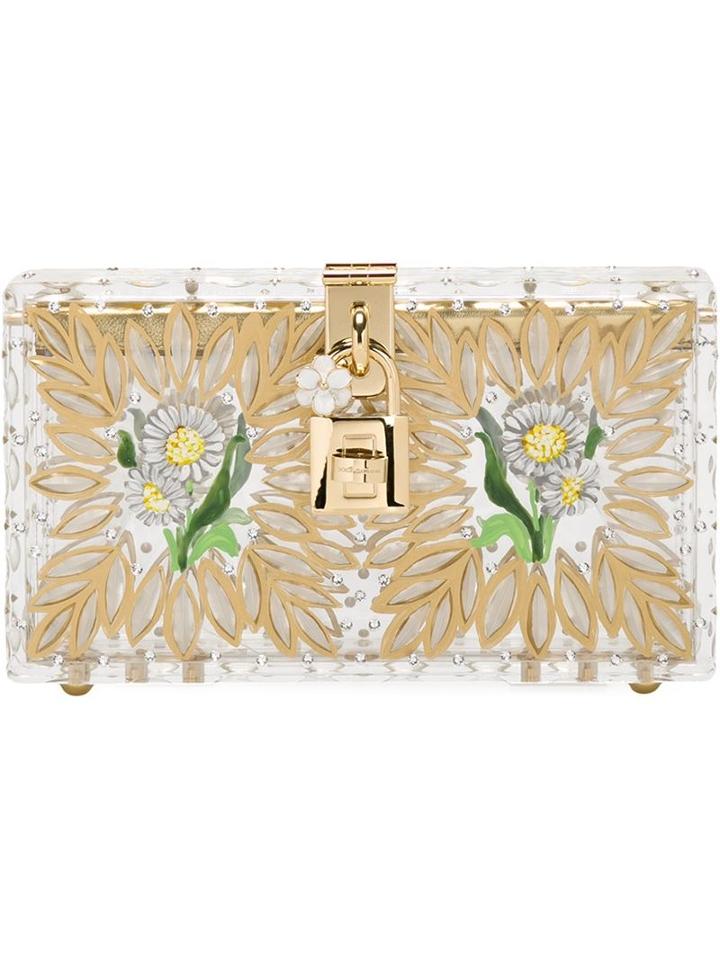 Dolce & Gabbana 'dolce' Box Clutch