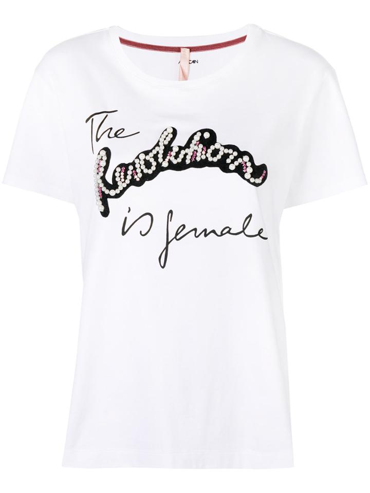 Marc Cain Revolution Embellished T-shirt - White