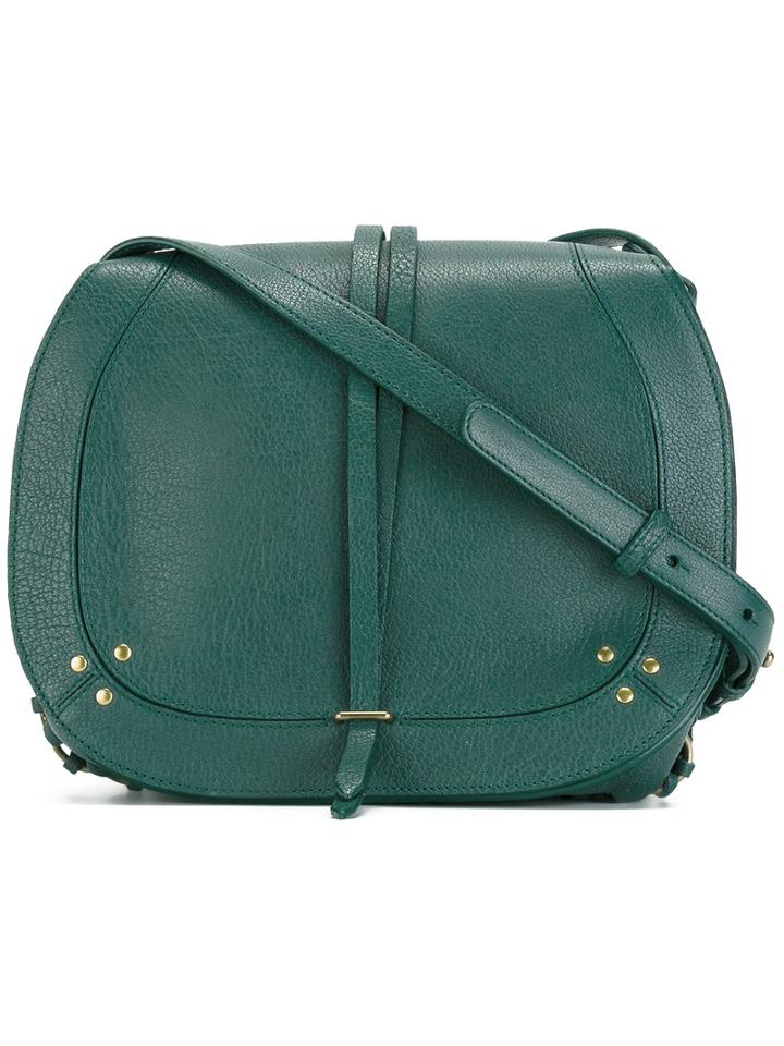 Jérôme Dreyfuss Nestbu Crossbody Bag, Women's, Green, Leather
