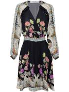 Etro Paisley And Floral Printed Silk Dress