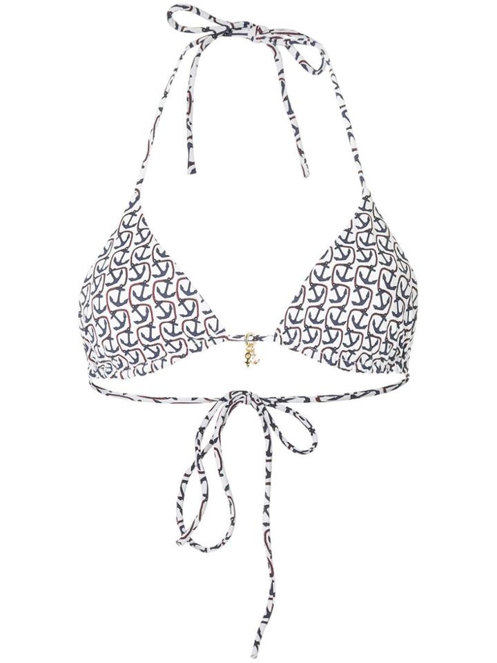 The Upside Anchor Bikini Top - White