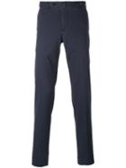 Pt01 - Slim Chino Trousers - Men - Cotton/spandex/elastane - 50, Blue, Cotton/spandex/elastane