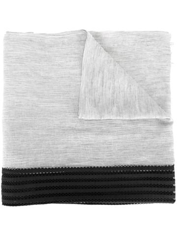 Cutuli Cult 'lalit' Scarf, Women's, Grey, Modal/wool