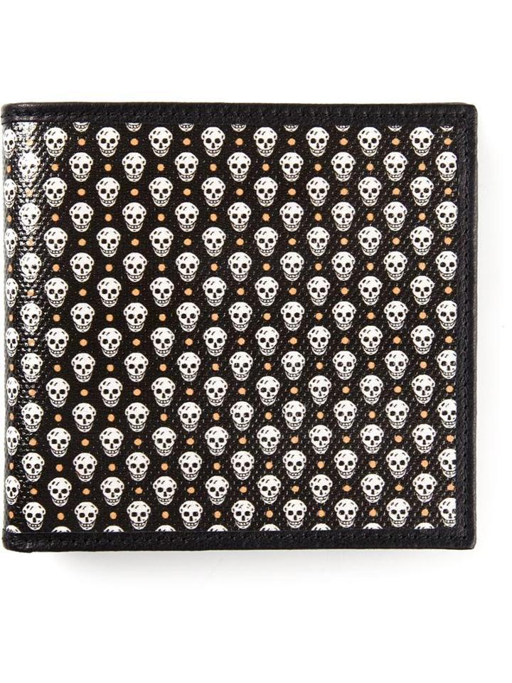 Alexander Mcqueen Skull Billfold Wallet