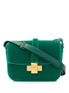 Nº21 Lolita Velvet Shoulder Bag - Green