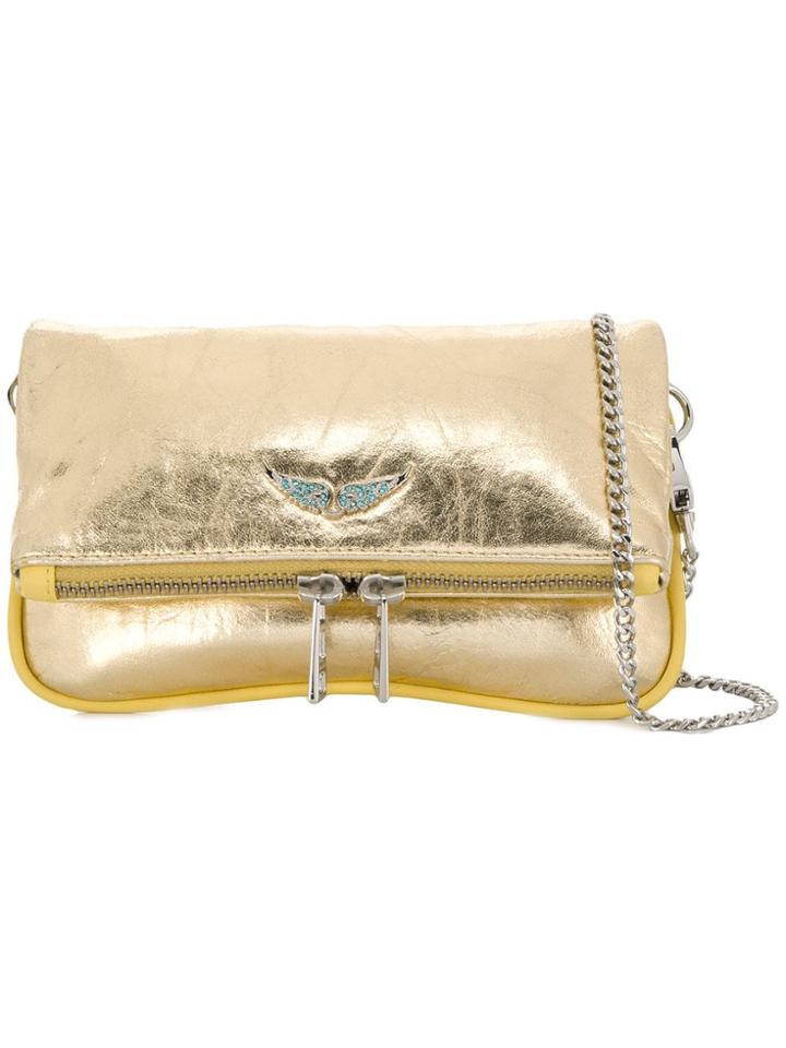 Zadig & Voltaire Rock Nano Mini Bag - Gold