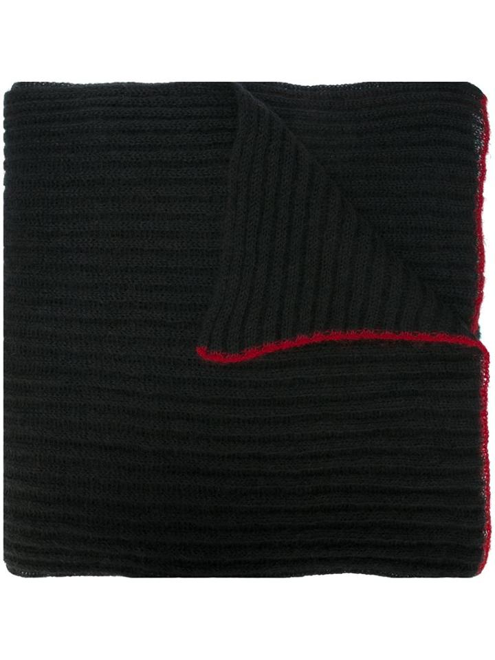 A.f.vandevorst Rib Knit Scarf