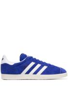 Adidas Electric Blue Gazelle Low-top Suede Sneakers