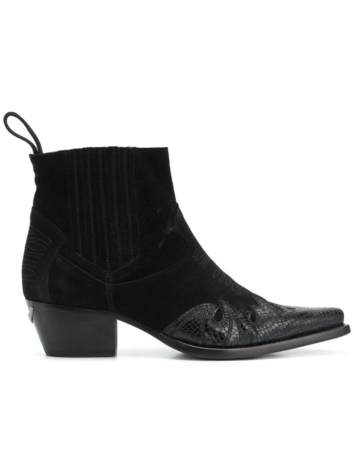 Zadig & Voltaire Erin Cut Boots - Black