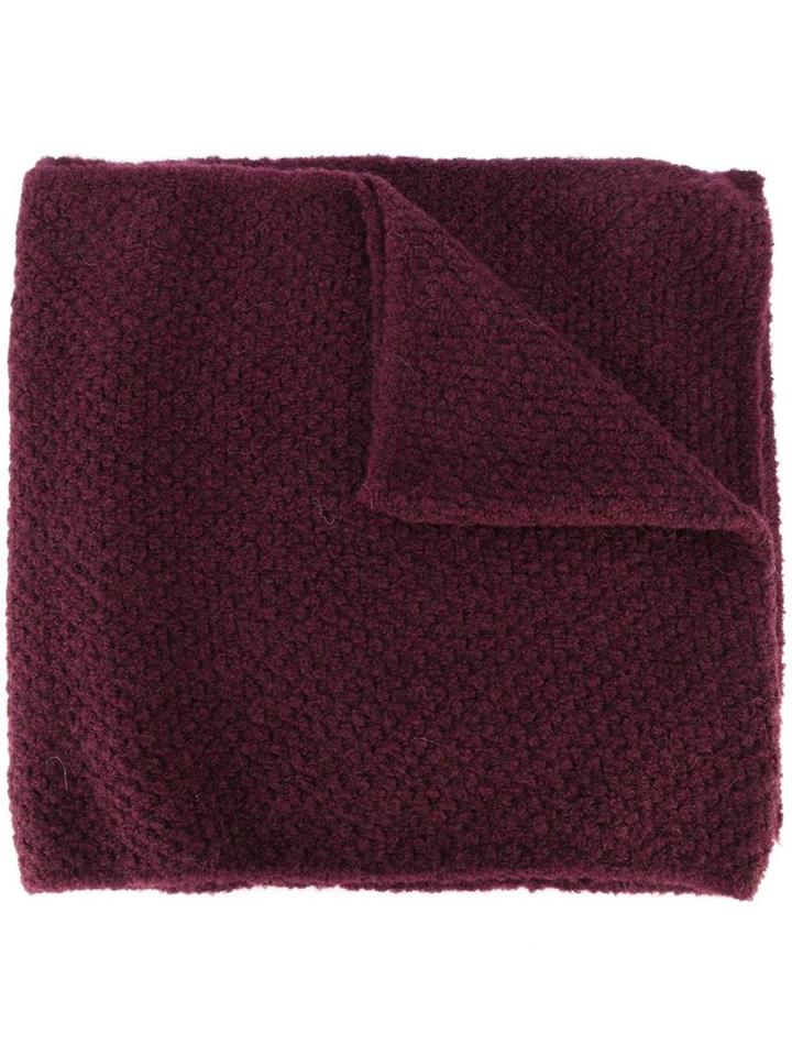 Fabiana Filippi Woven Scarf, Women's, Red, Nylon/polyamide/spandex/elastane/merino