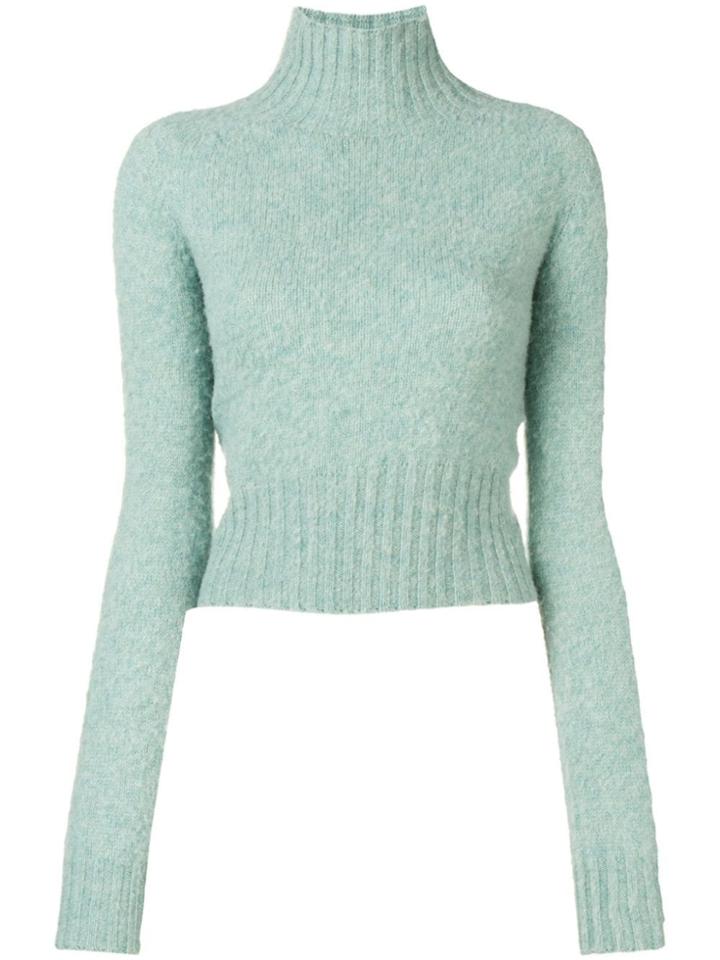 Victoria Beckham Crew Neck Jumper - Green