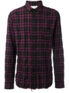 Saint Laurent Signature Oversized Yves Collar Shirt, Men's, Size: 39, Black, Cotton/polyurethane