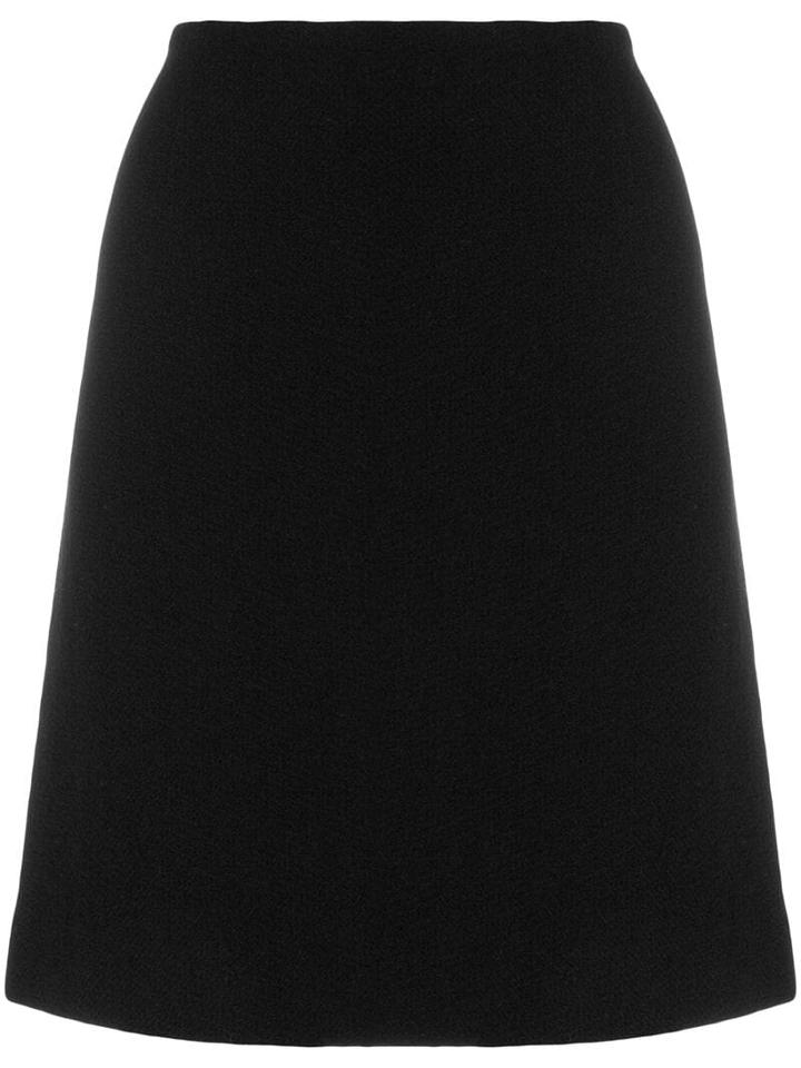 Moschino Pre-owned Midi A-line Skirt - Black