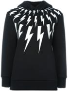 Neil Barrett 'thunder' Sweatshirt, Women's, Size: Xs, Black, Polyurethane/viscose
