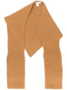 Givenchy Oversized Knitted Scarf - Neutrals